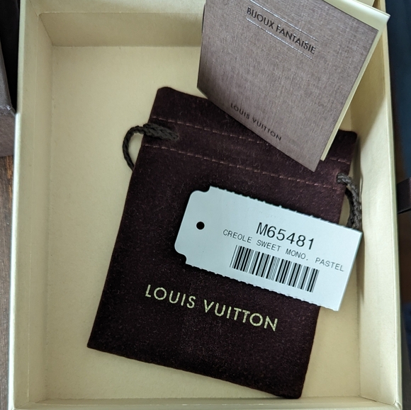 Louis Vuitton Gold and Pink Charm Bracelets - Picture 9 of 9